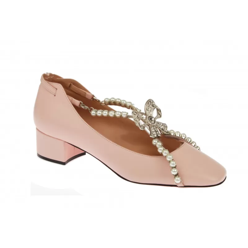 Ballet Flats With Jewel Accessory-Vivetta Best