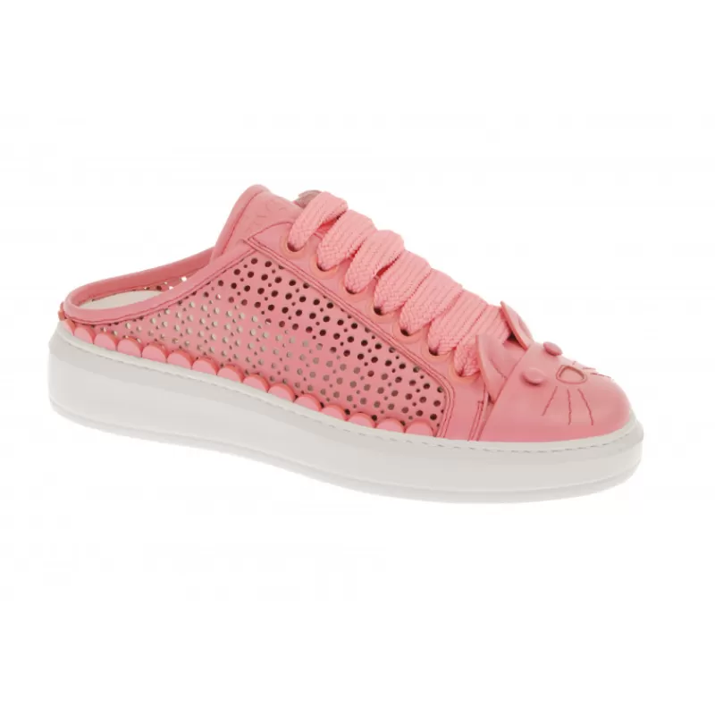 Openwork Leather Cat Mule Sneakers-Vivetta Clearance