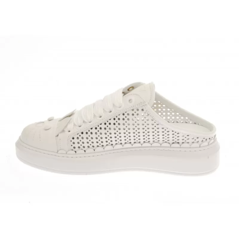 Openwork Leather Cat Mule Sneakers-Vivetta Shop